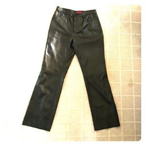 Beautiful Burns leather pants in size 8